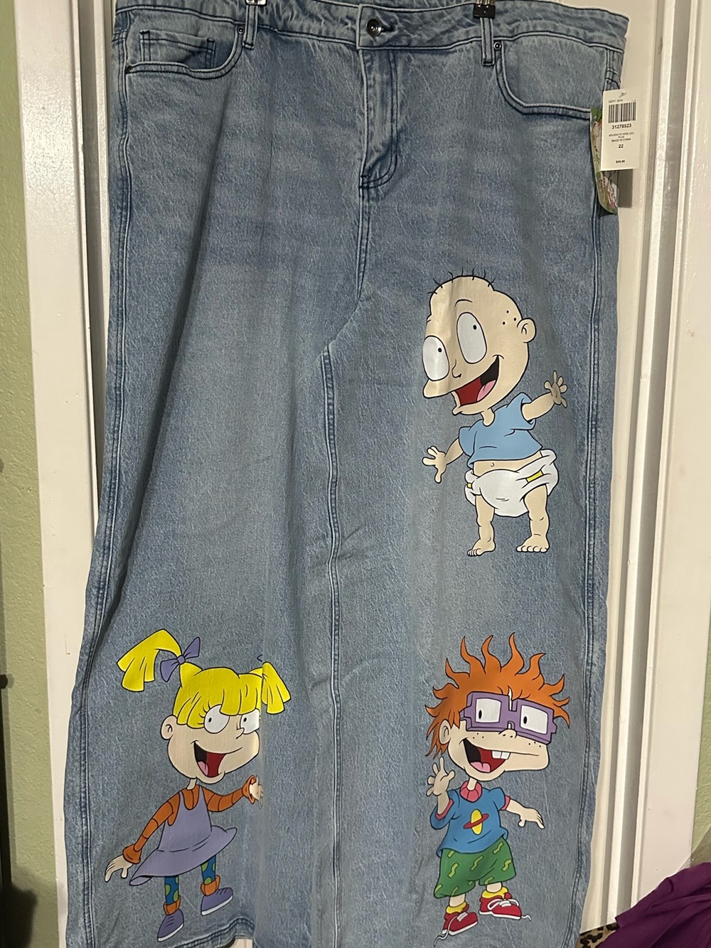 Hot topic-Rugrats wide leg jeans